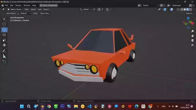 blender 3D print model