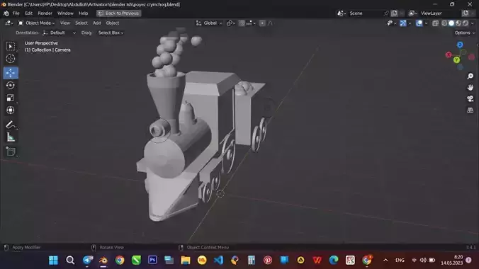 blender 3D print model