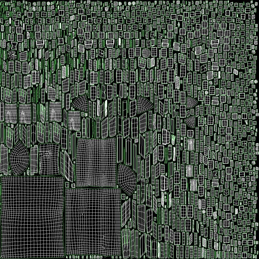 Campfire Low-poly 3D model_19