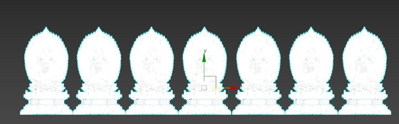 3d printed model of the Medicine Buddha 3D print model_21