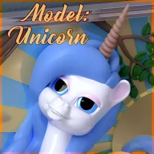 Modelo Unicornio 3D print model