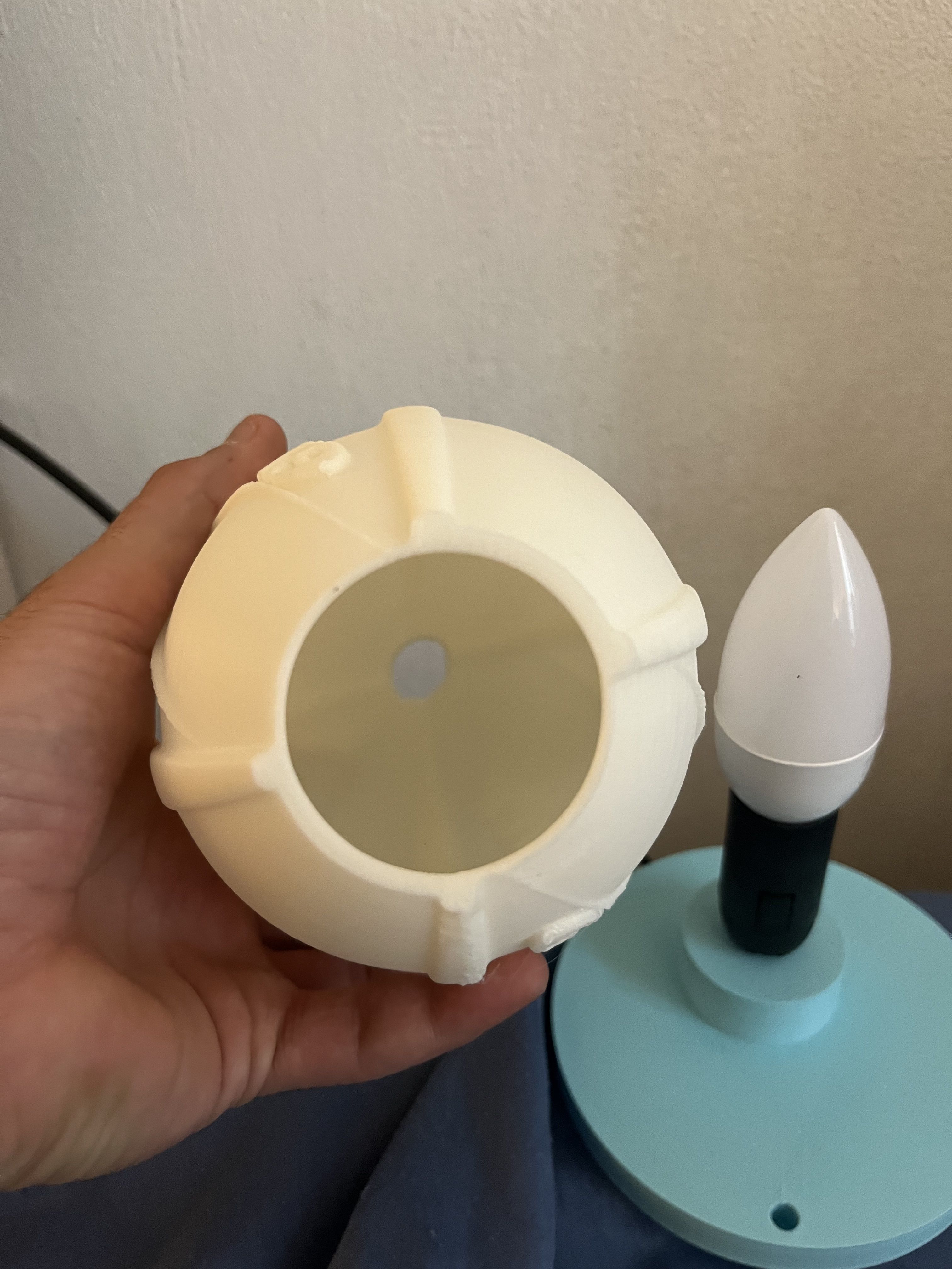 Lampe Rugby et logo aviron bayonnais  3D print model_5