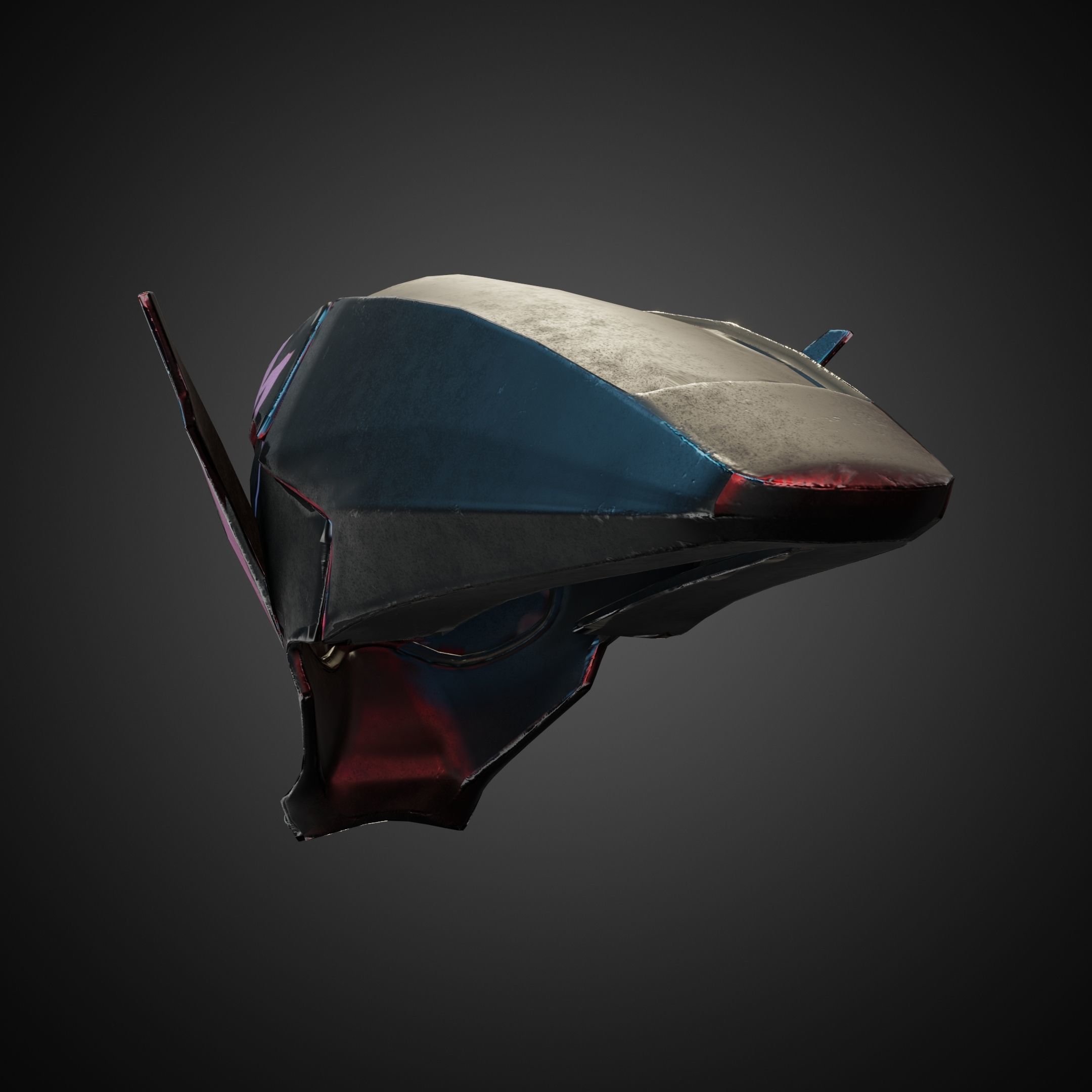 Star Wars Visions Am Helmet for Cosplay 3D print model_5