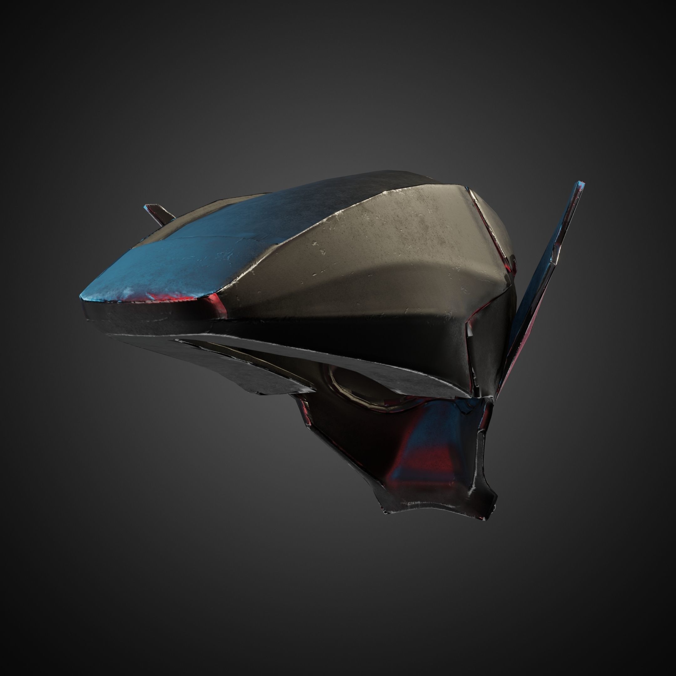 Star Wars Visions Am Helmet for Cosplay 3D print model_7