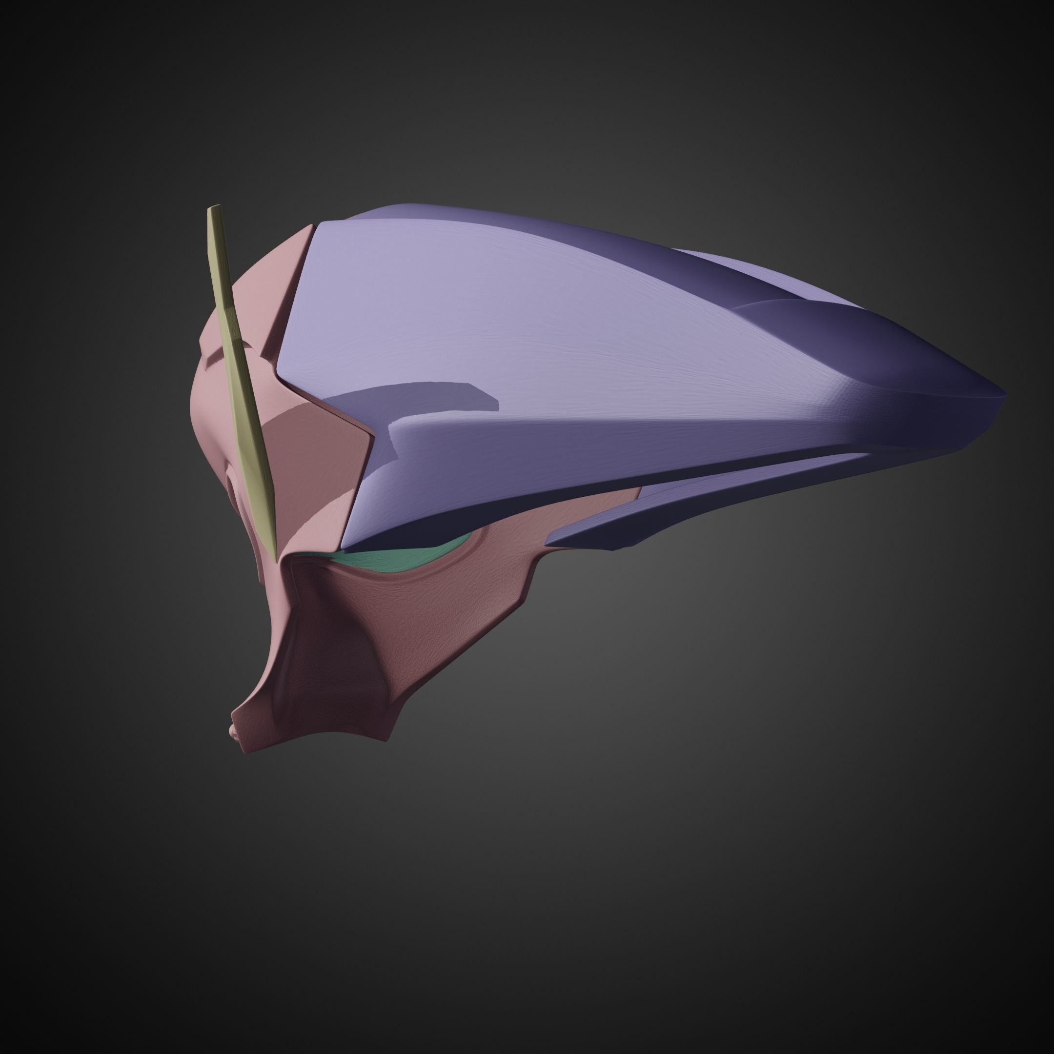 Star Wars Visions Am Helmet for Cosplay 3D print model_11