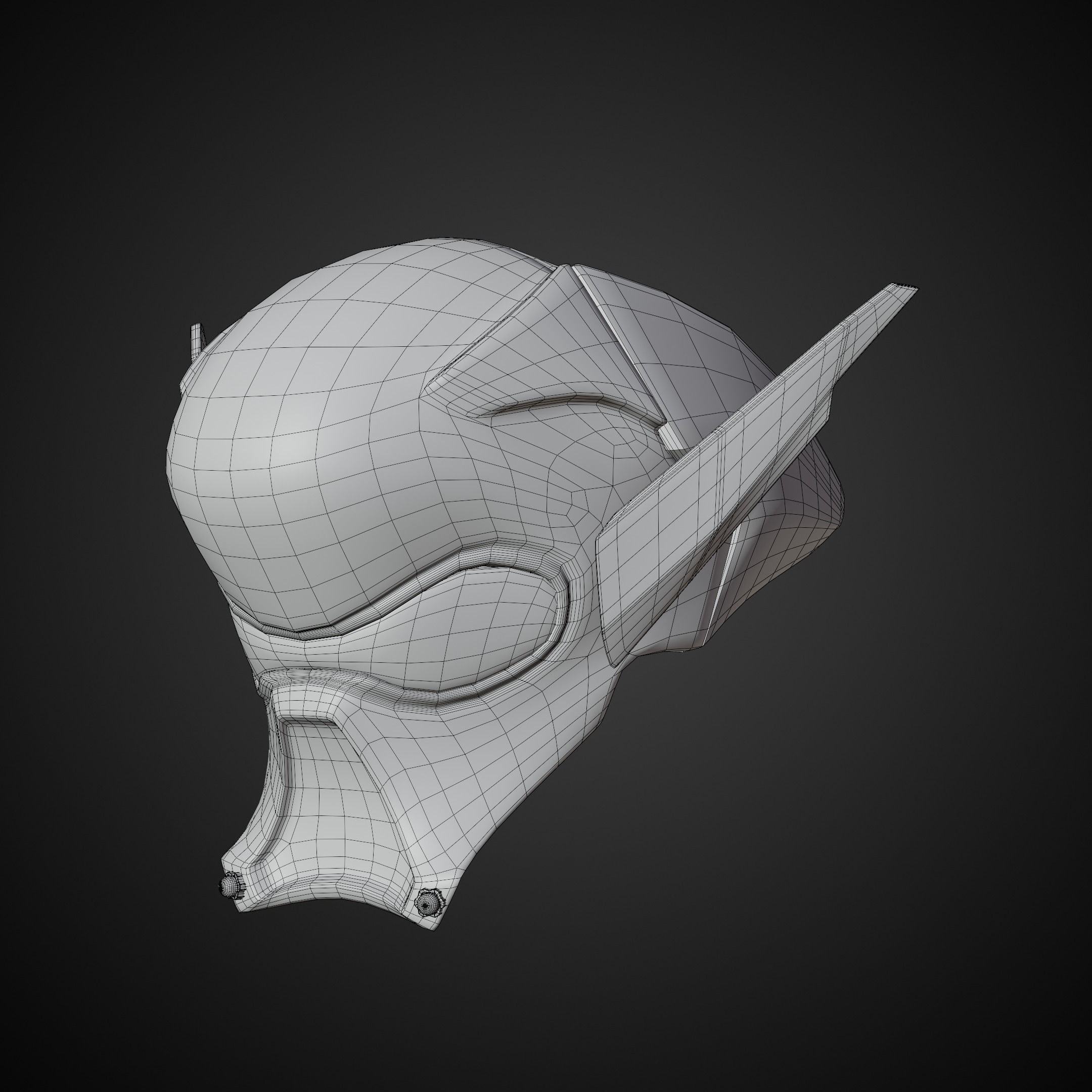 Star Wars Visions Am Helmet for Cosplay 3D print model_14