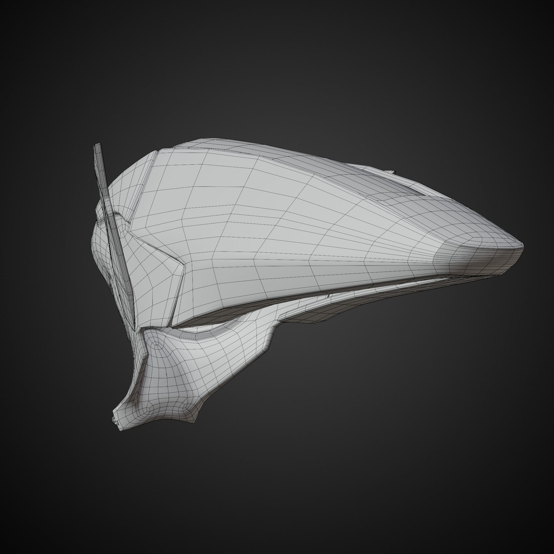 Star Wars Visions Am Helmet for Cosplay 3D print model_15