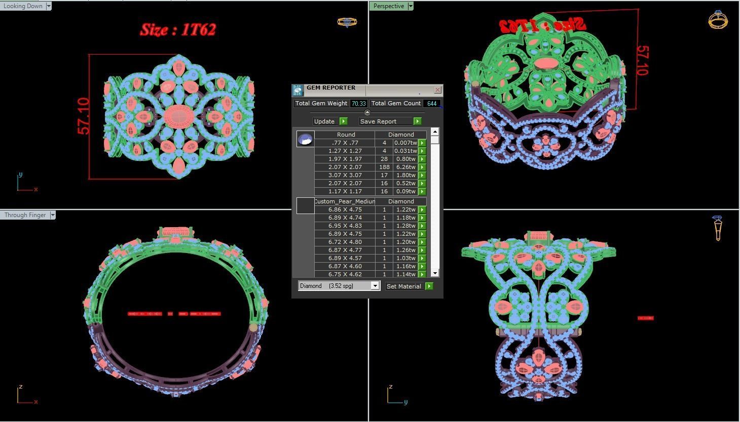 Bracelet 3D print model_1