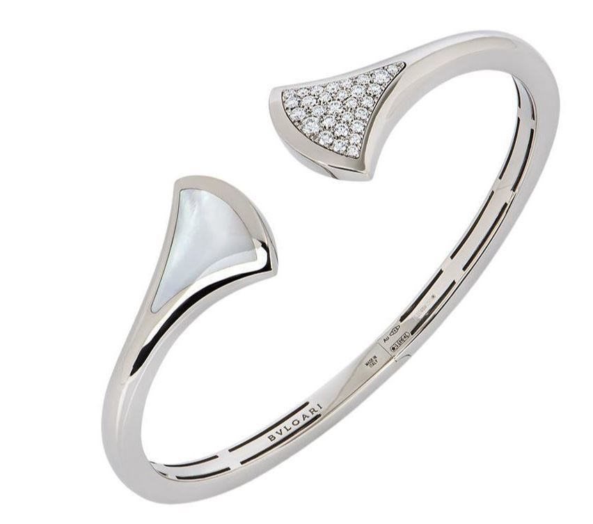 Bvlgari Divas Dream THICK STONE AND DIAMOND Bracelet 3D print model_1