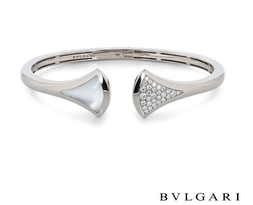 Bvlgari Divas Dream THICK STONE AND DIAMOND Bracelet 3D print model_3
