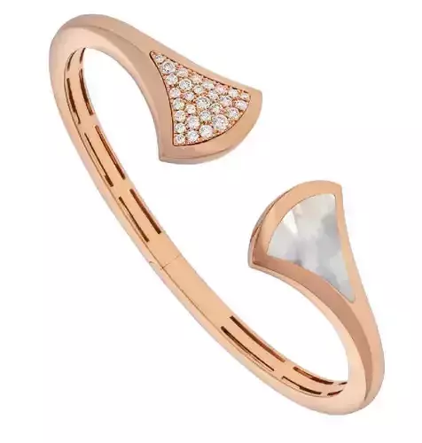 Bvlgari  Divas Dream THICK STONE AND DIAMOND Bracelet 3D print model