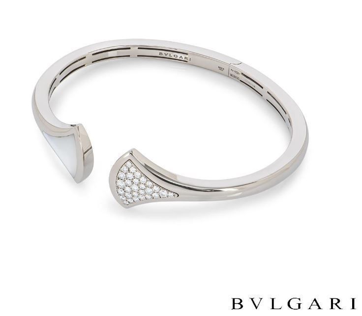 Bvlgari Divas Dream THICK STONE AND DIAMOND Bracelet 3D print model_4