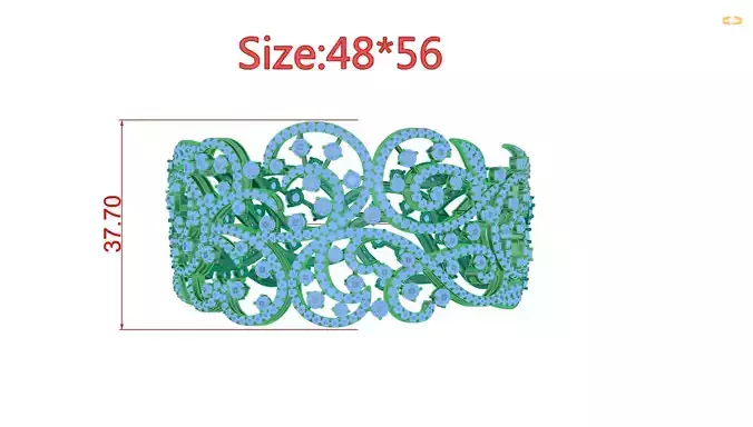 Bracelet 3D print model