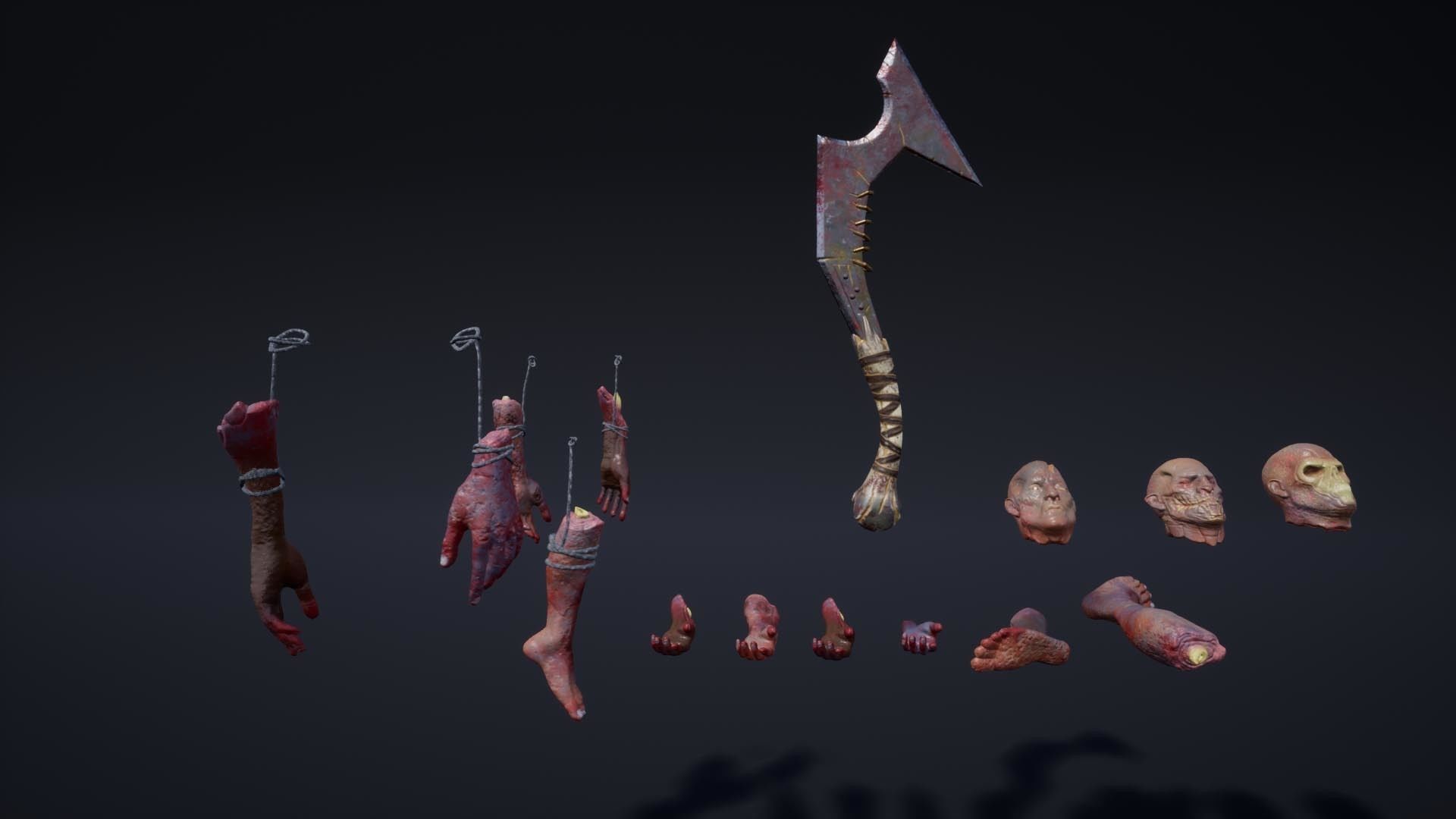 Fantasy Enemies Pack Low-poly 3D model_23