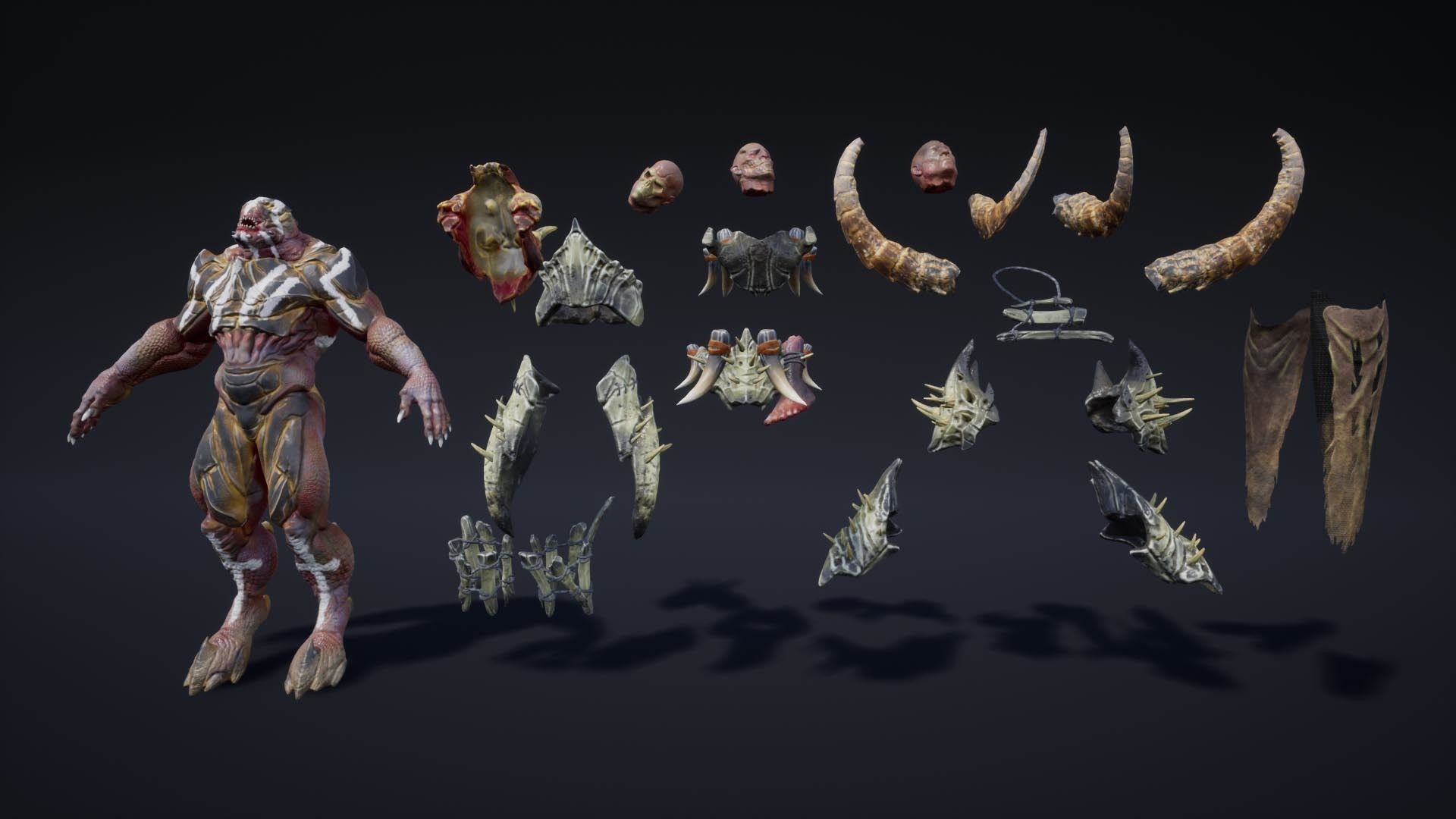 Fantasy Enemies Pack Low-poly 3D model_22