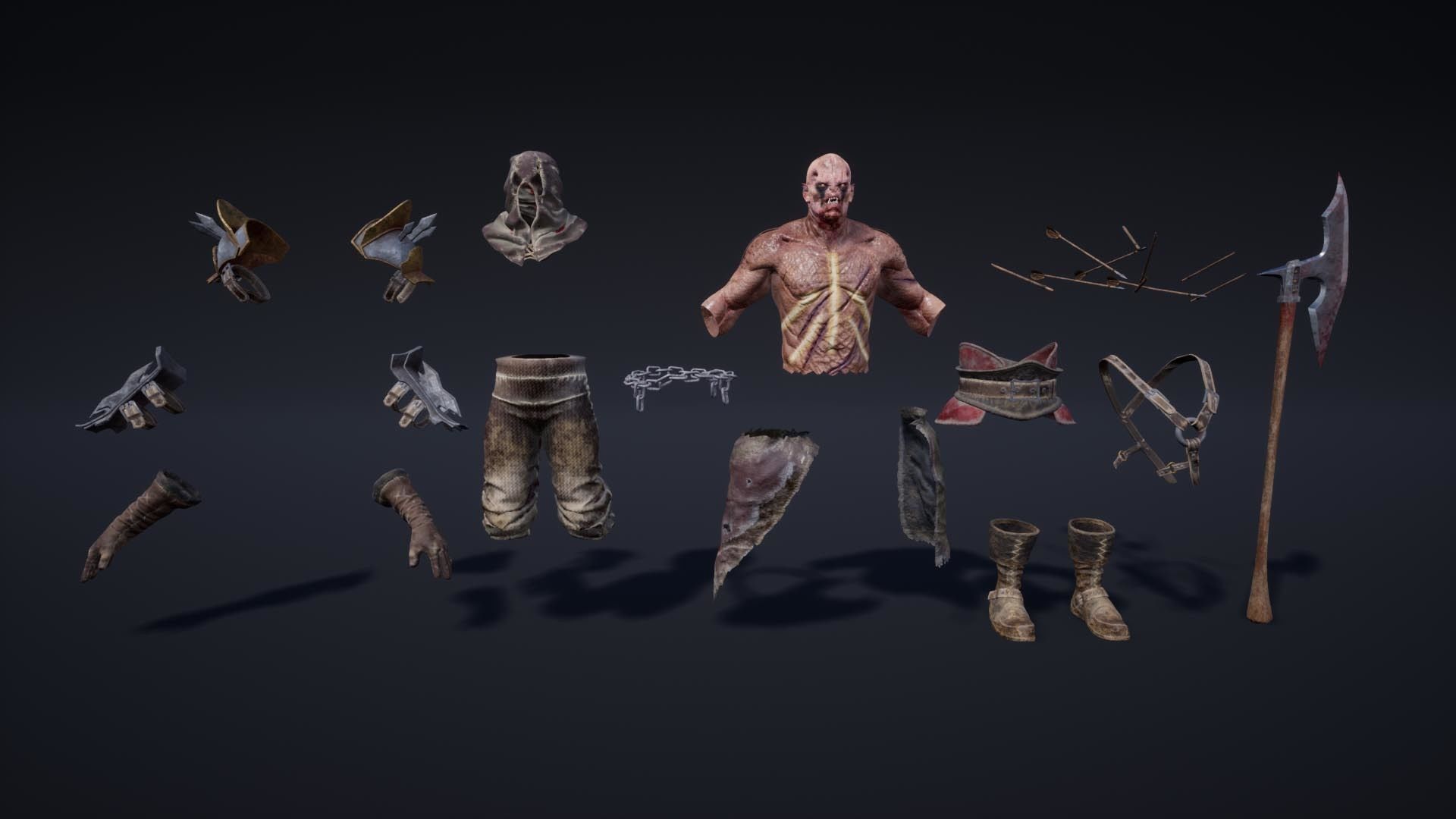 Fantasy Enemies Pack Low-poly 3D model_29