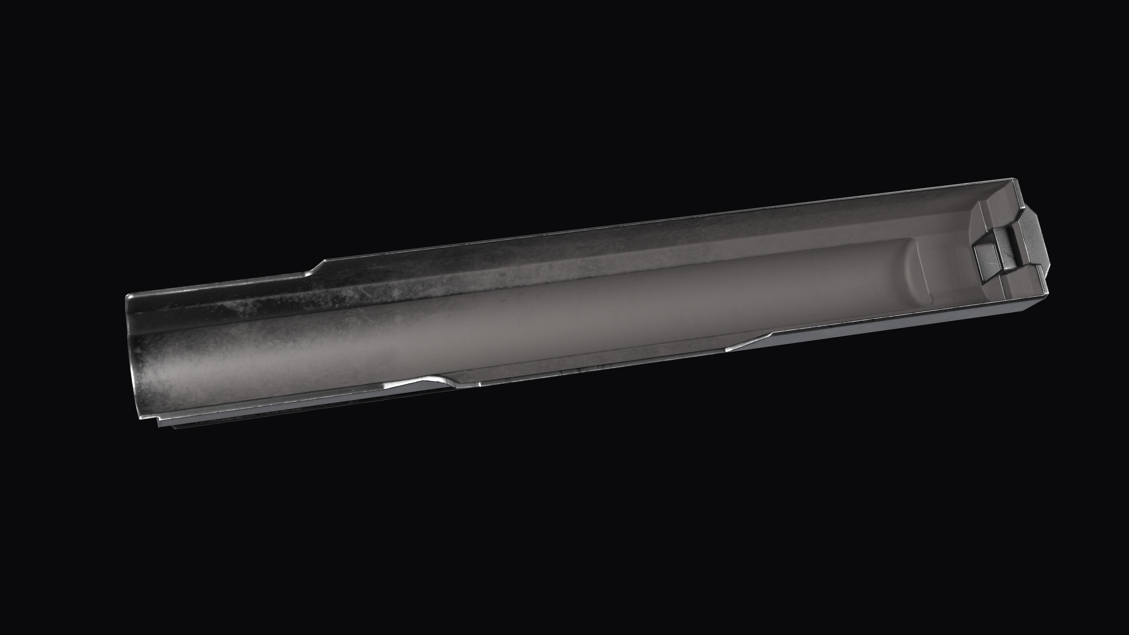 Fab Defence PDC dust cover for AK 74 AKM Low-poly 3D model_7