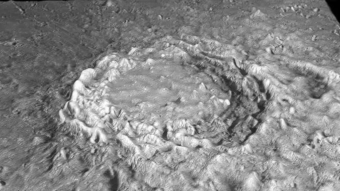 Aristoteles Lunar Crater