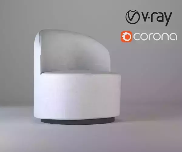  modern Tearoom Lounge Chair with Return Swivel Base 