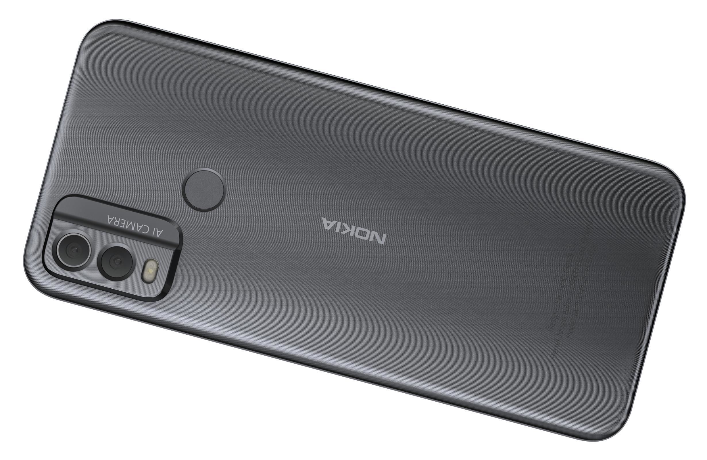 Nokia C22 Black Low-poly 3D model_11