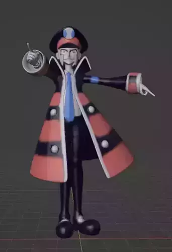 Ingo pokemon trainer 3D print model