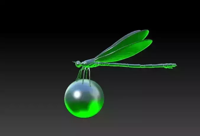 Dragonfly  3D print model