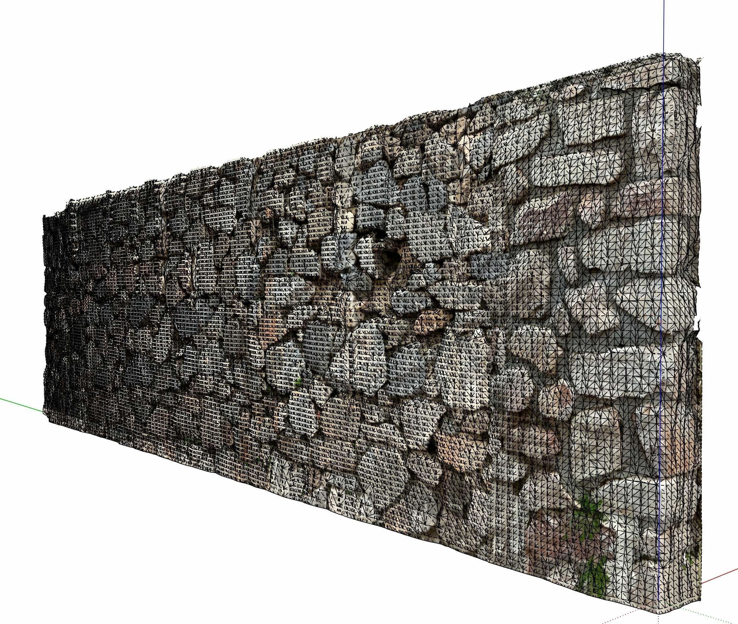 StoneWallLidar Free 3D model_2