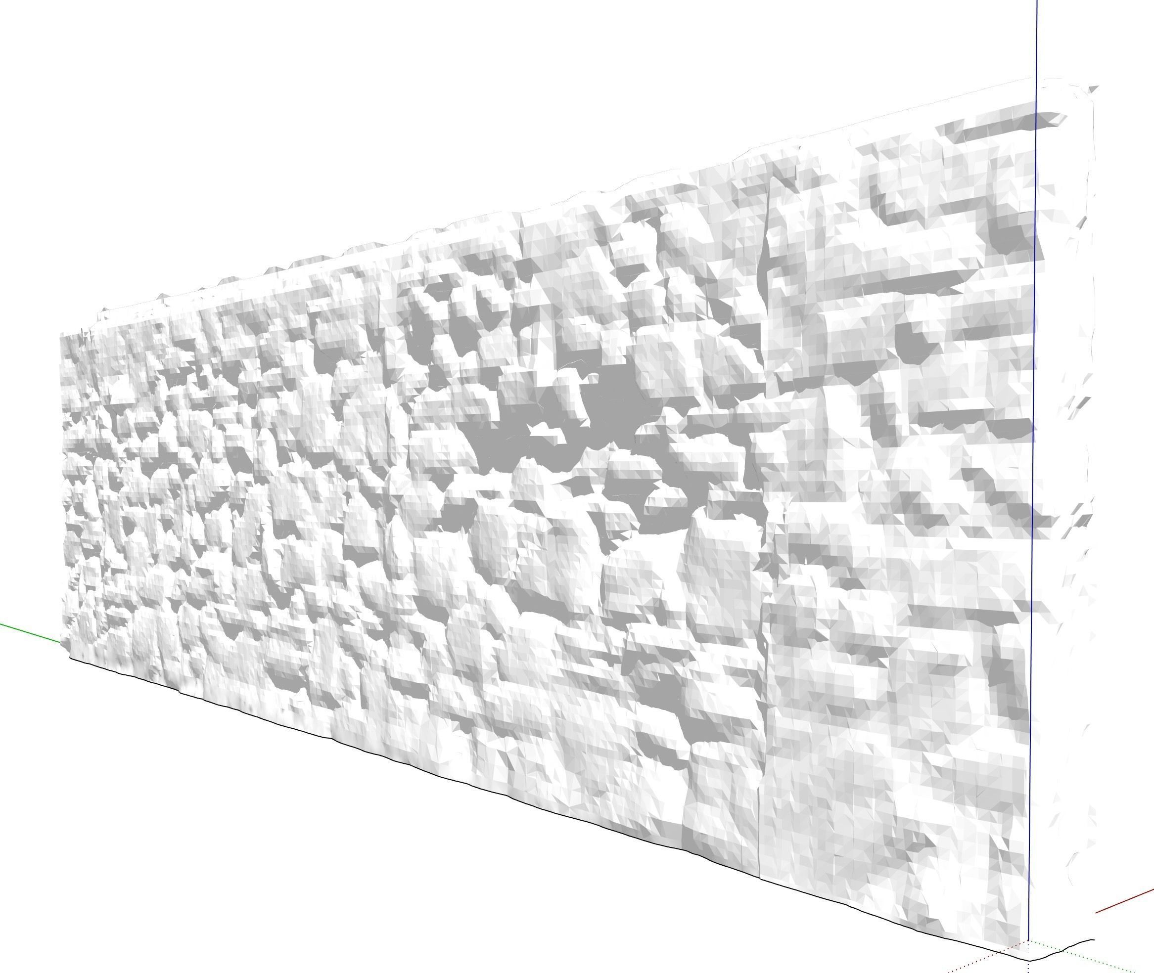 StoneWallLidar Free 3D model_3