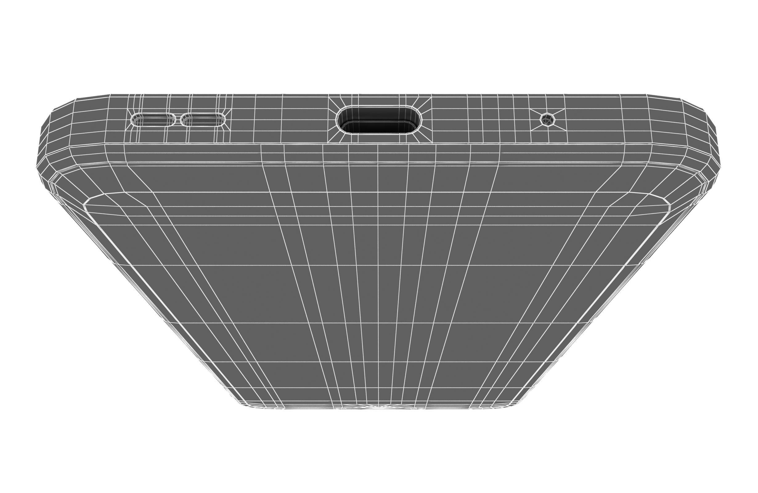 Nokia C22 White Low-poly 3D model_25