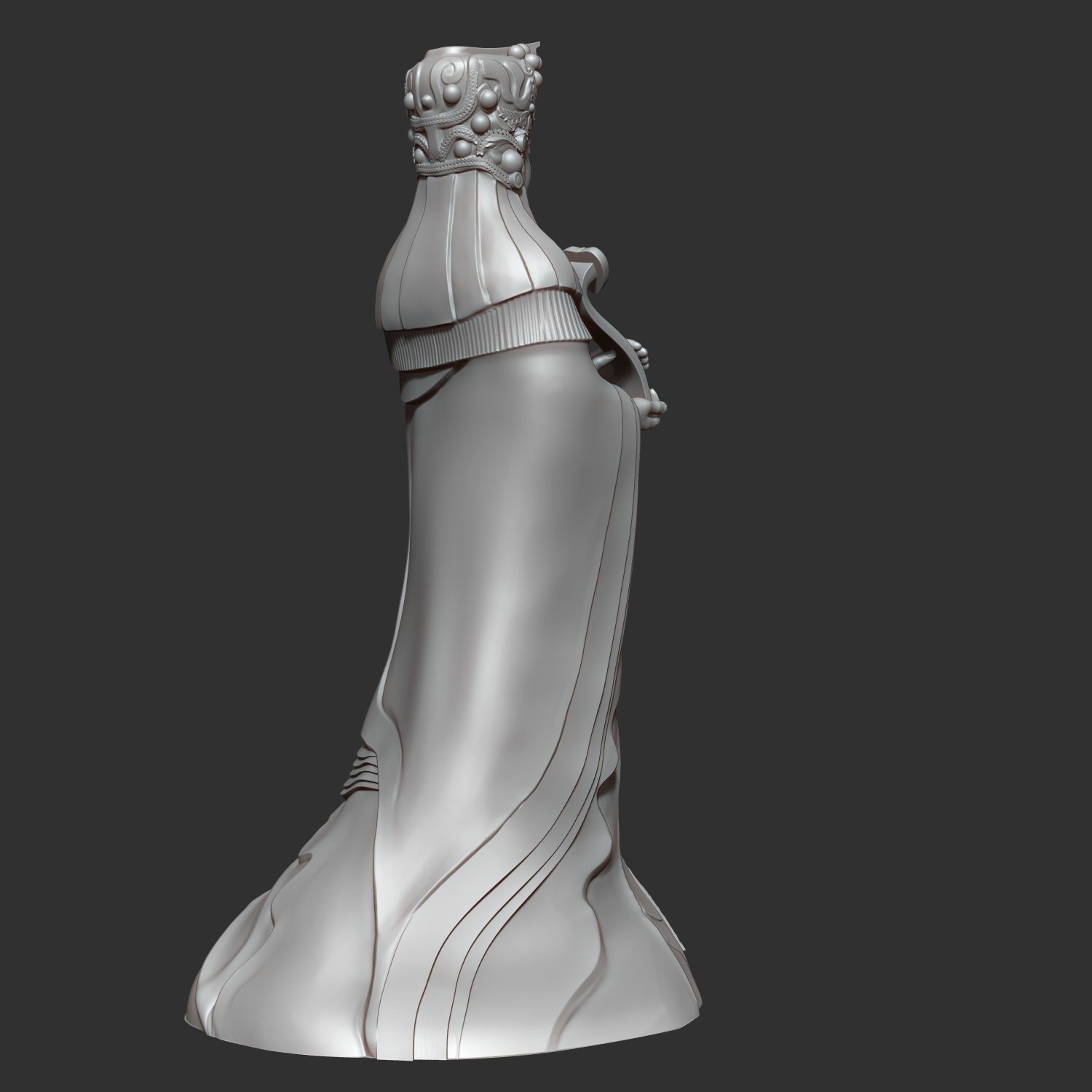 MaZu Statue 3D Print 3D print model_9