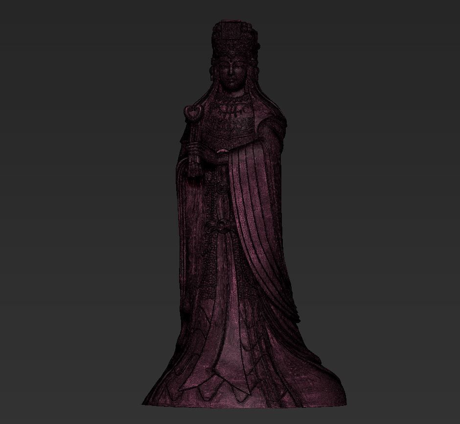 MaZu Statue 3D Print 3D print model_18