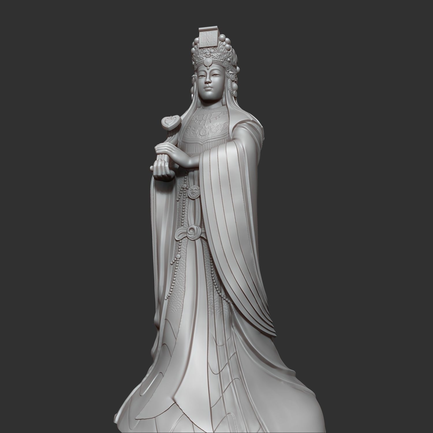 MaZu Statue 3D Print 3D print model_2