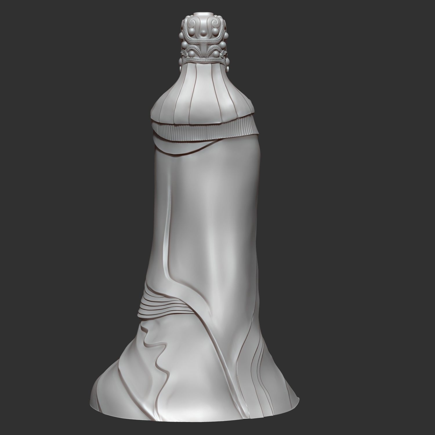 MaZu Statue 3D Print 3D print model_5