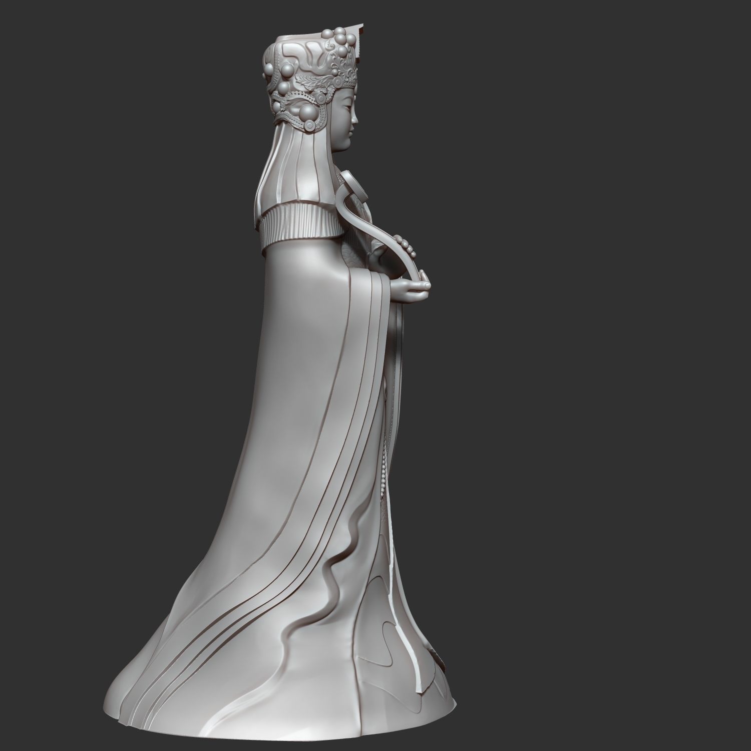 MaZu Statue 3D Print 3D print model_4