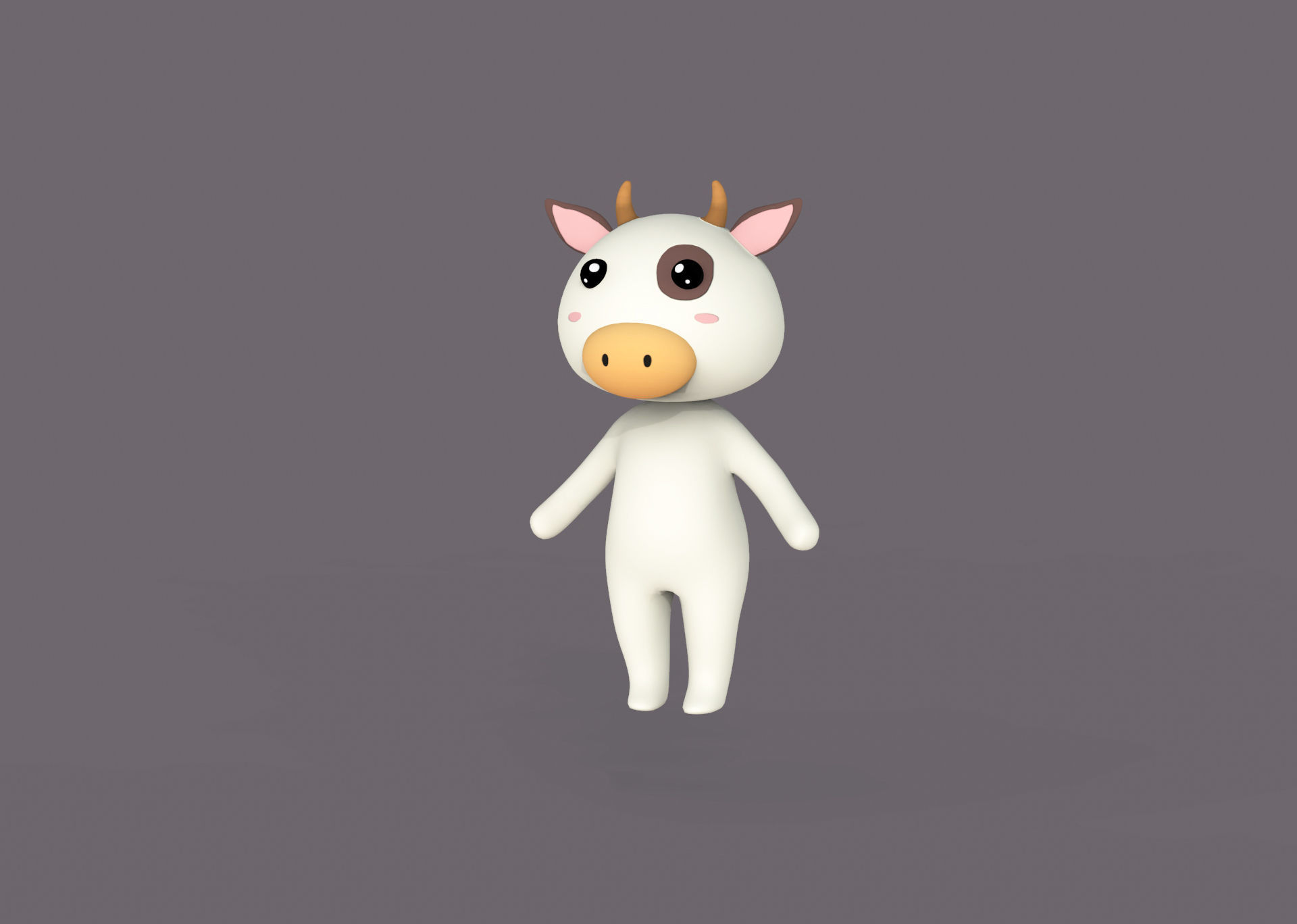 Character002 Little Animal Pack Low-poly 3D model_12