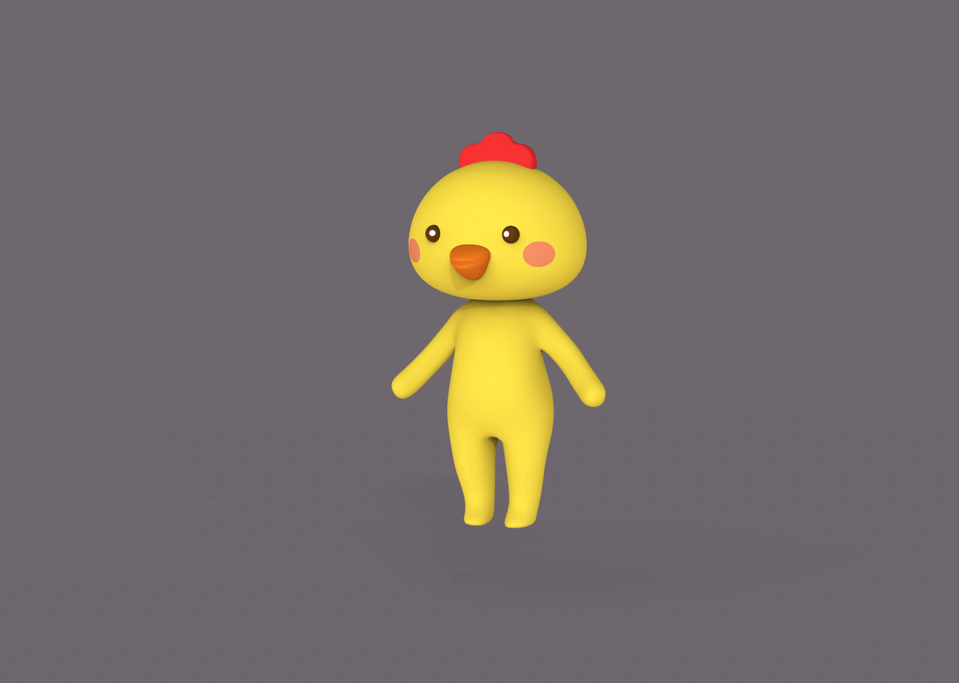 Character002 Little Animal Pack Low-poly 3D model_31