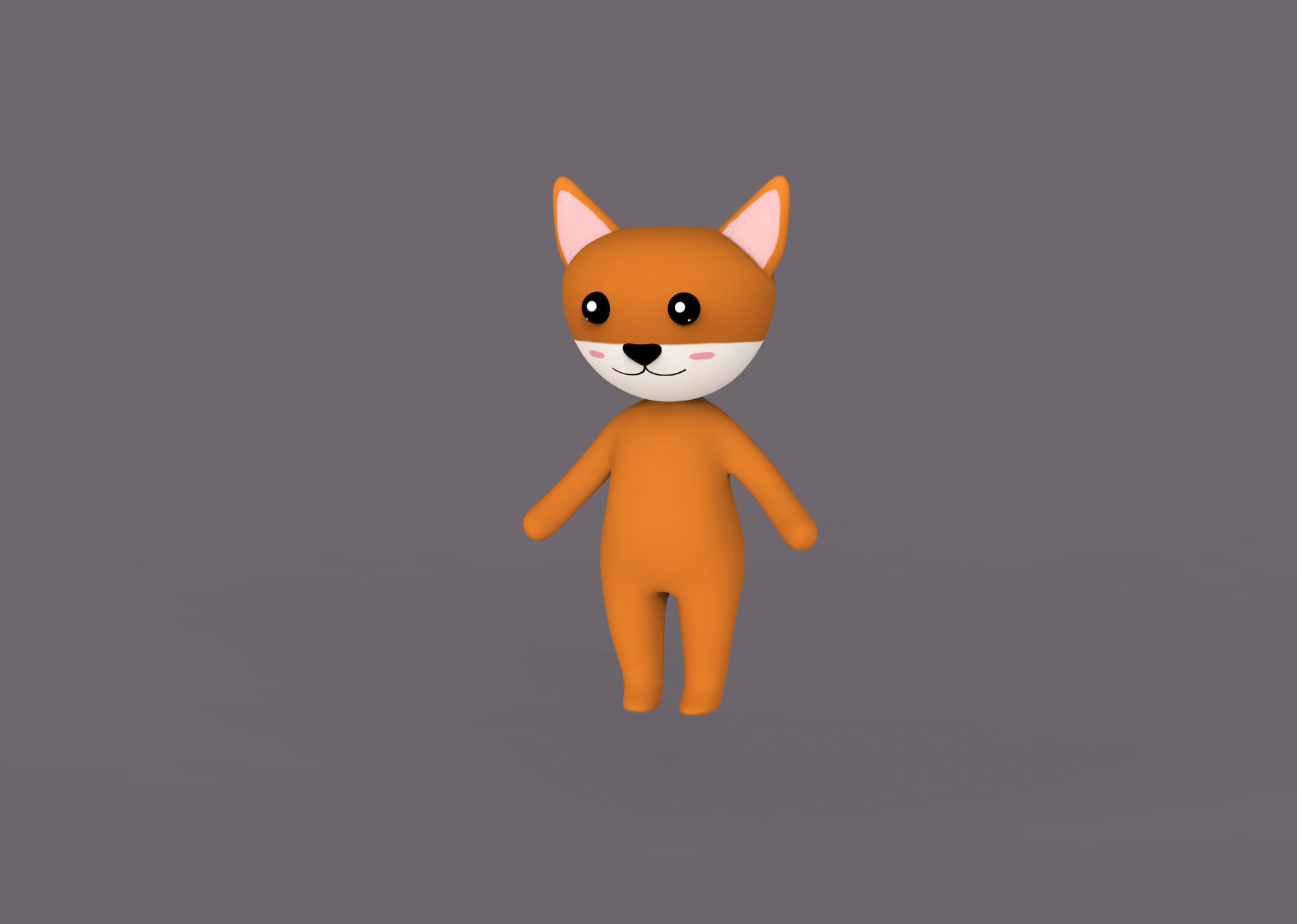 Character002 Little Animal Pack Low-poly 3D model_32