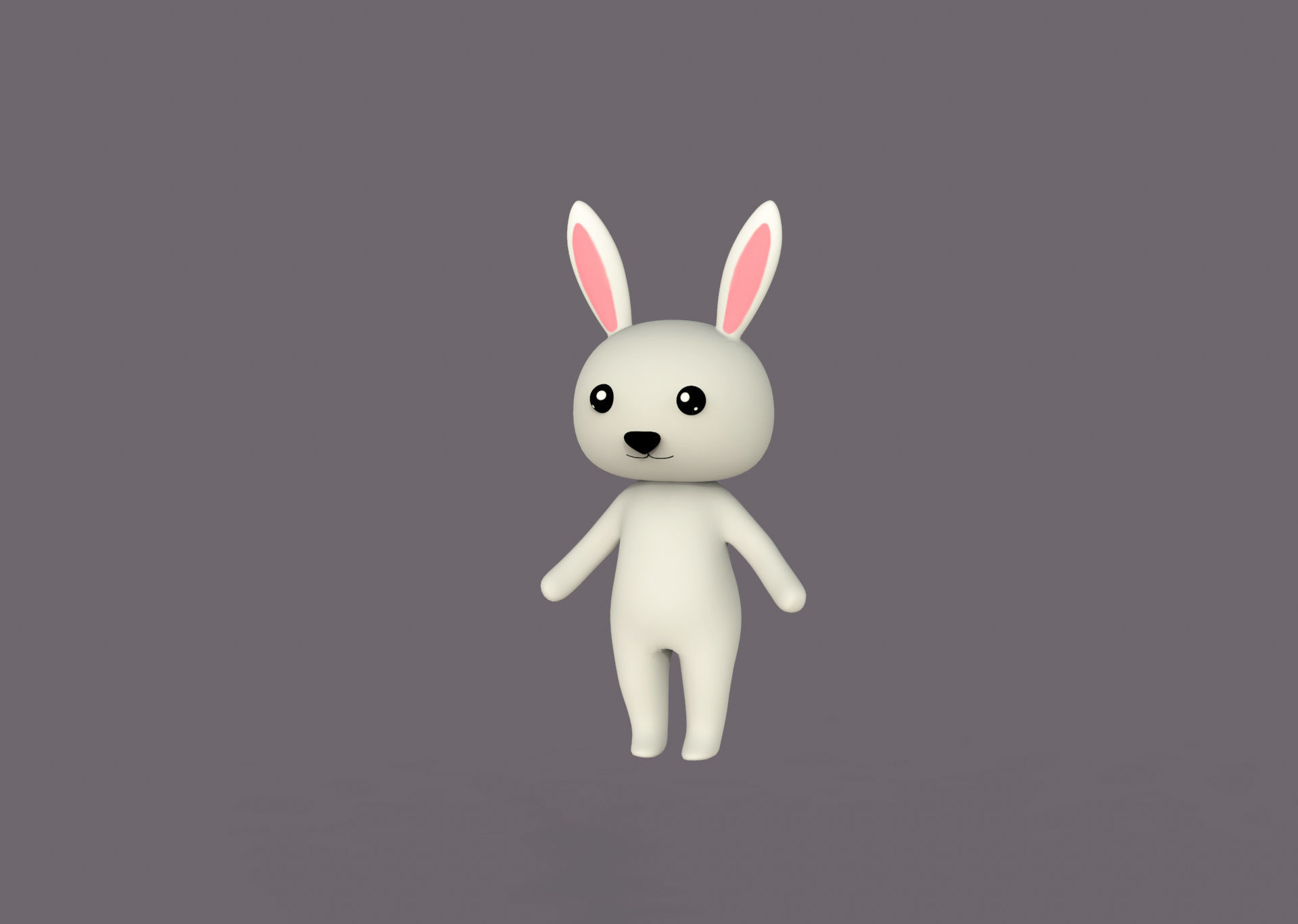 Character002 Little Animal Pack Low-poly 3D model_7