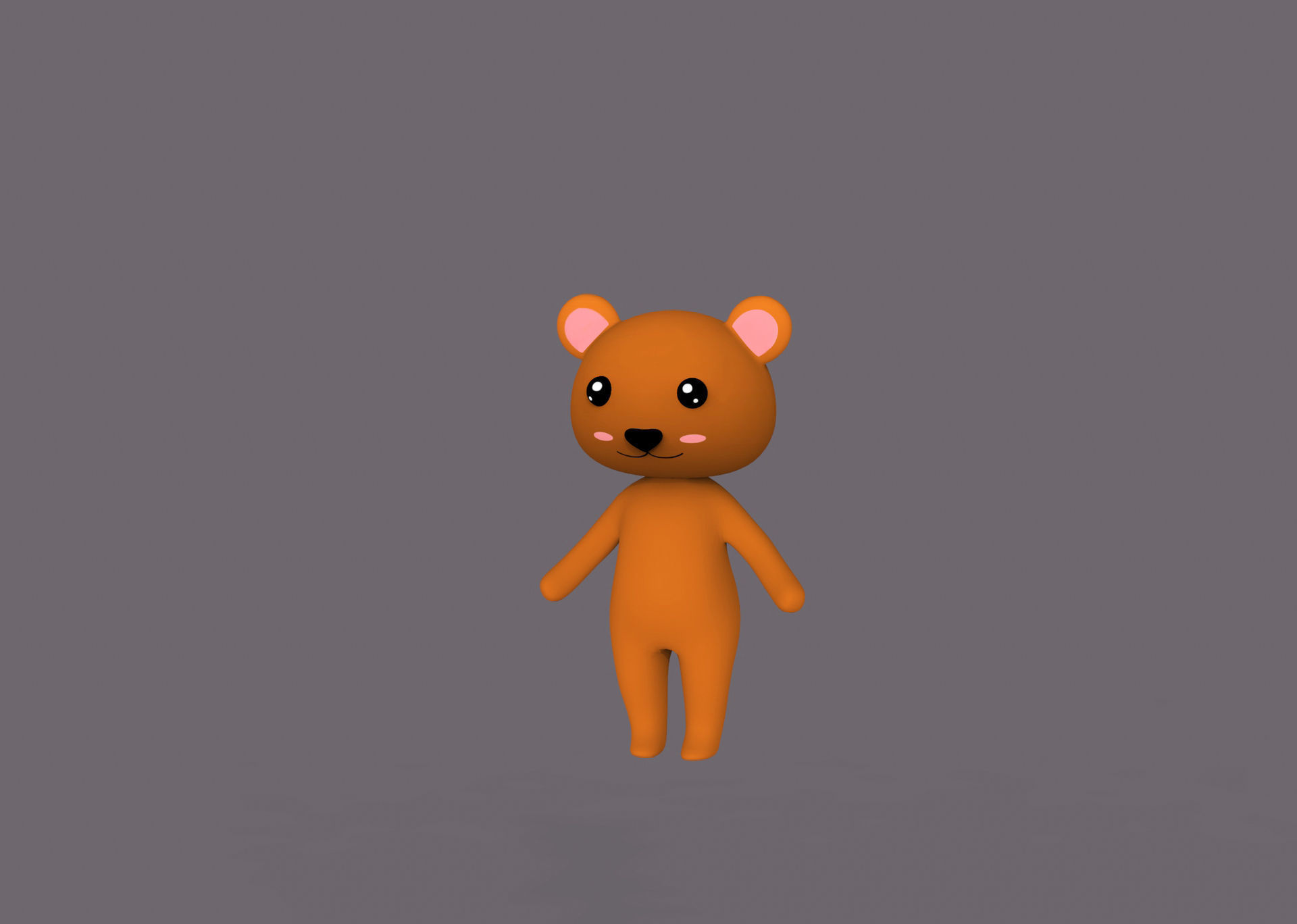 Character002 Little Animal Pack Low-poly 3D model_20