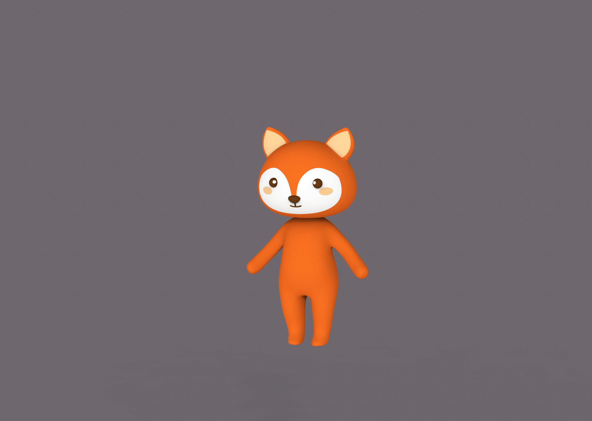 Character002 Little Animal Pack Low-poly 3D model_19