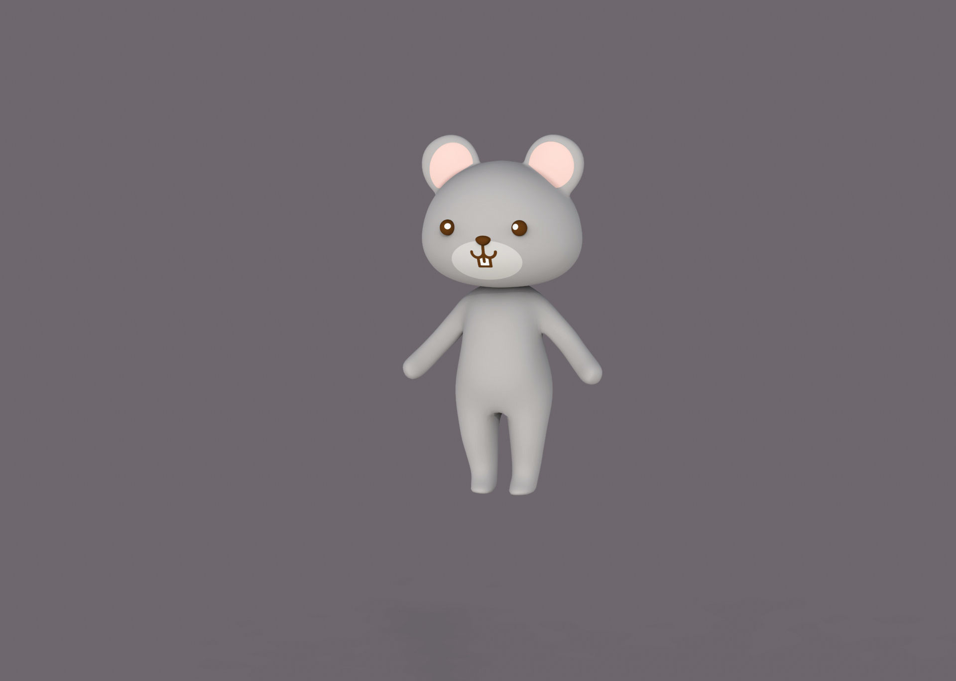 Character002 Little Animal Pack Low-poly 3D model_11