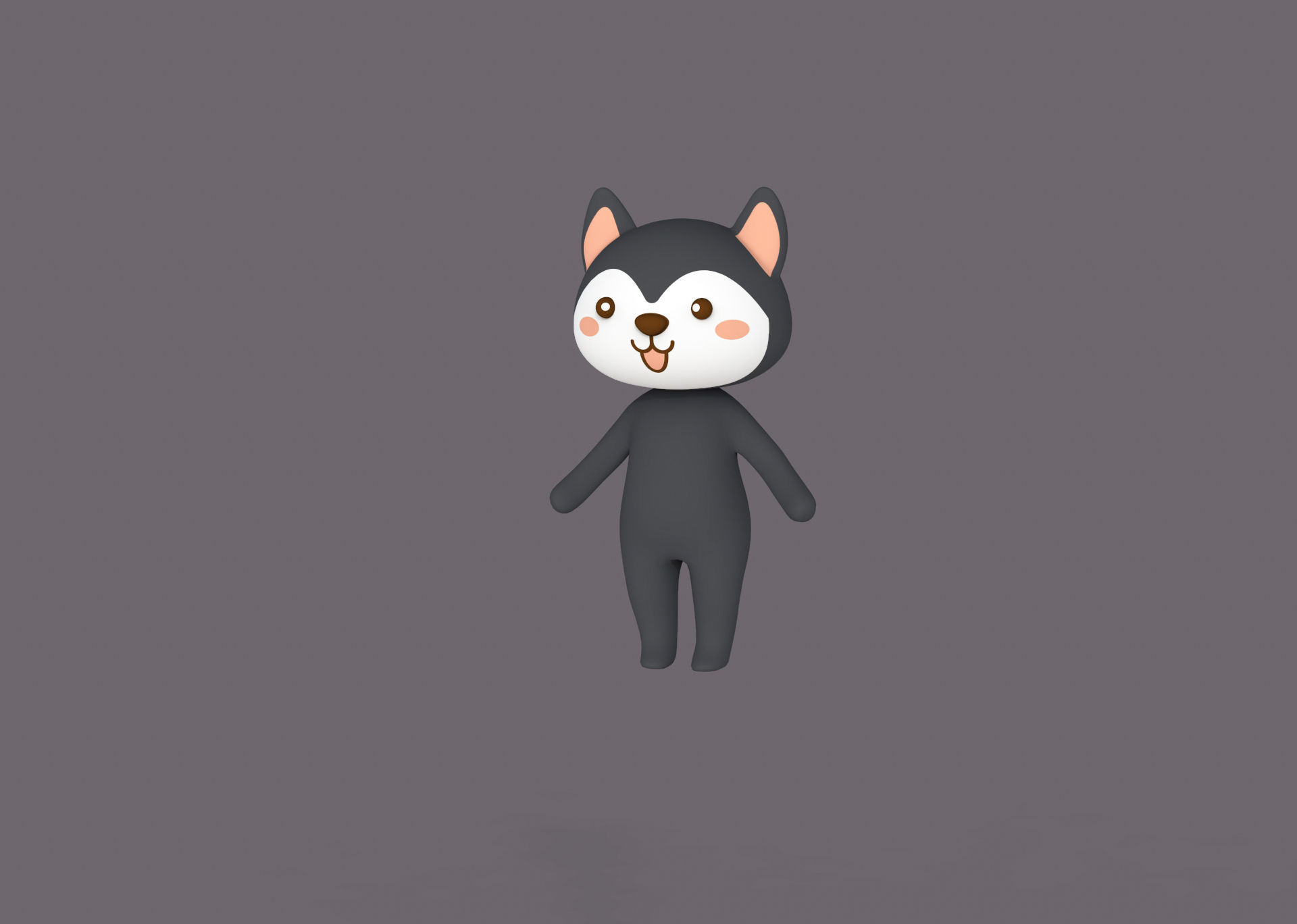 Character002 Little Animal Pack Low-poly 3D model_18