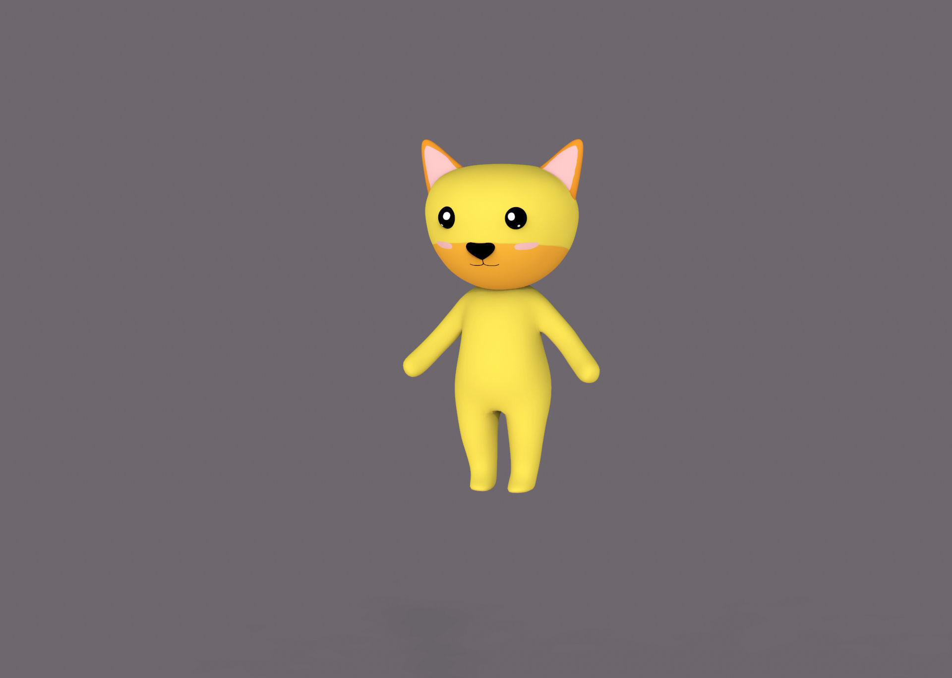 Character002 Little Animal Pack Low-poly 3D model_16