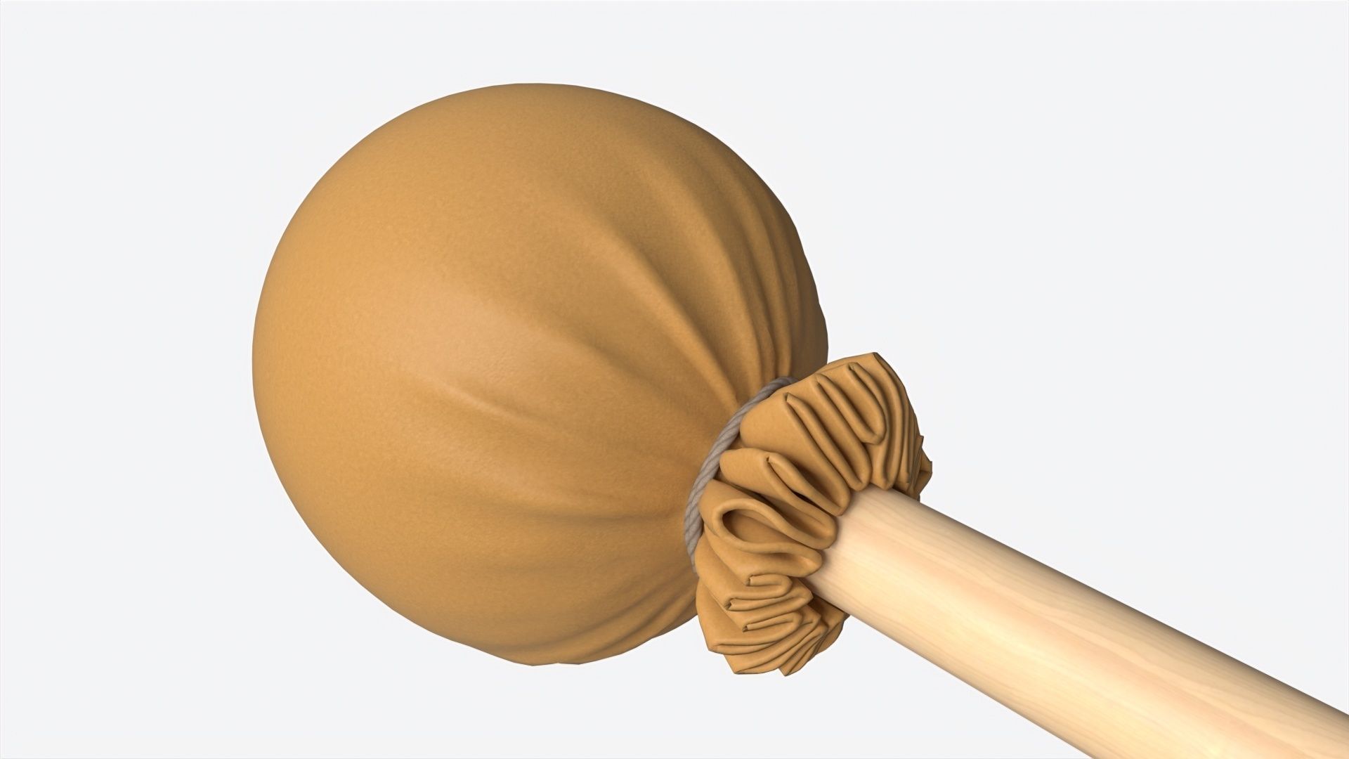 Hand Drum Stick 3D model_3