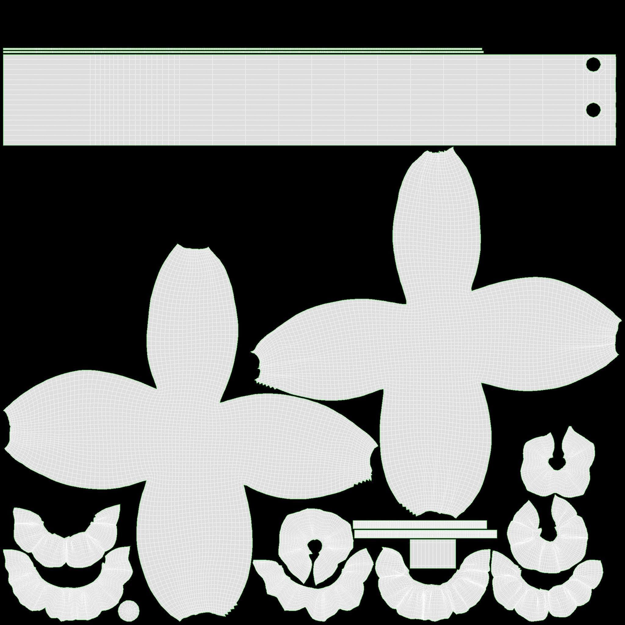 Hand Drum Stick 3D model_7