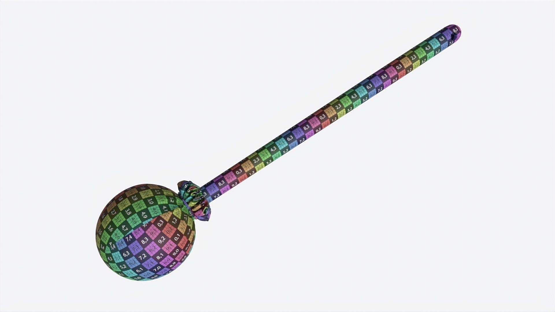 Hand Drum Stick 3D model_6