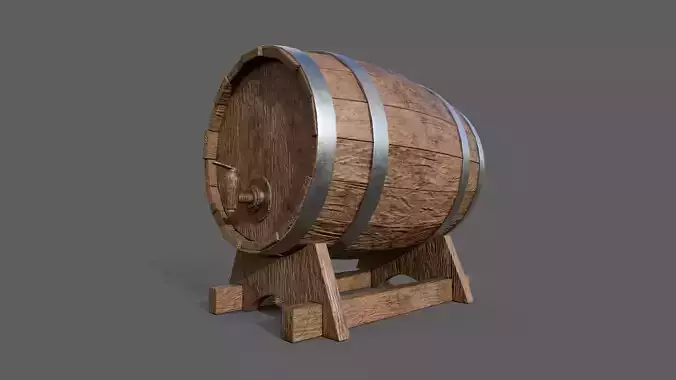 Wooden Barrel