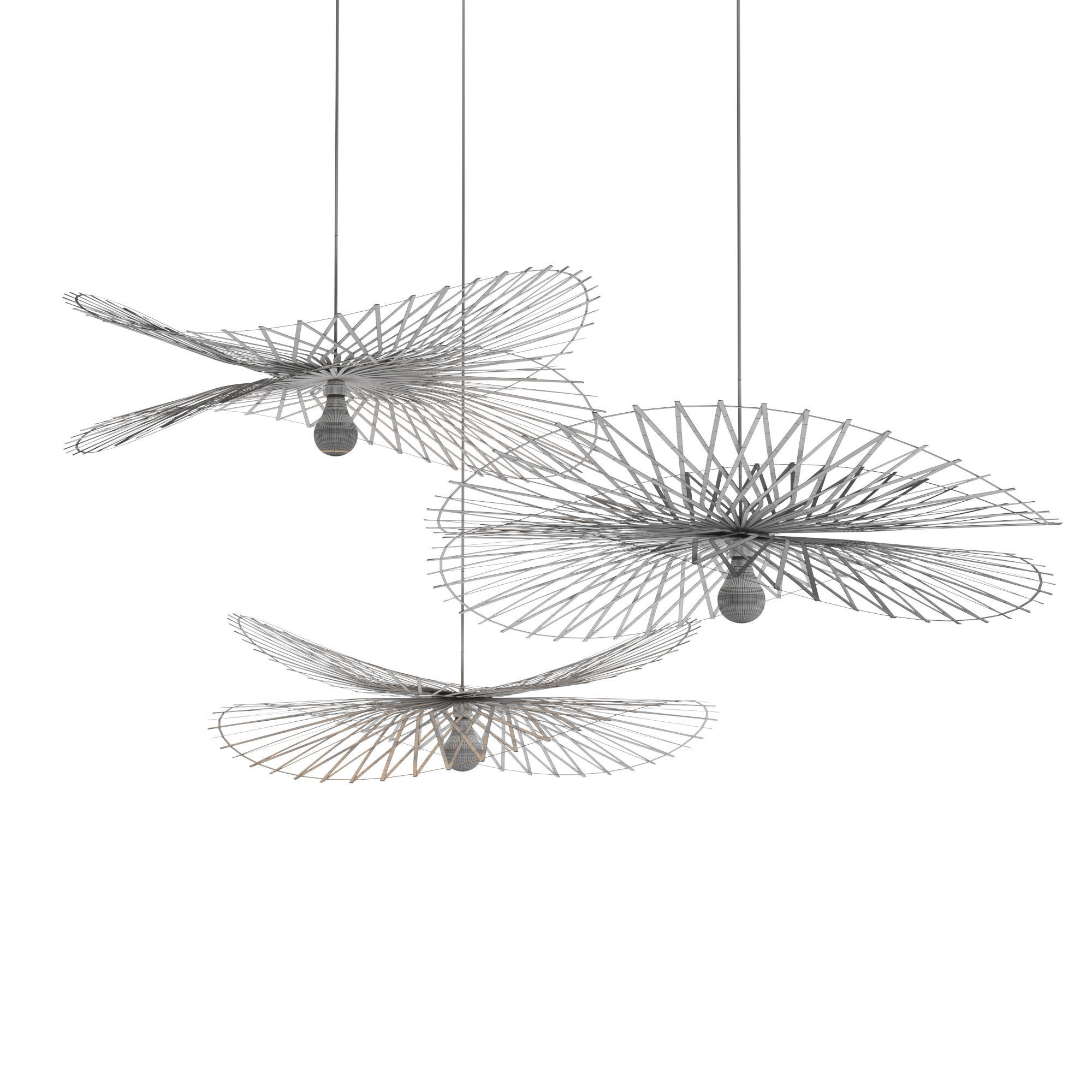 Rotin suspension 3D model_4