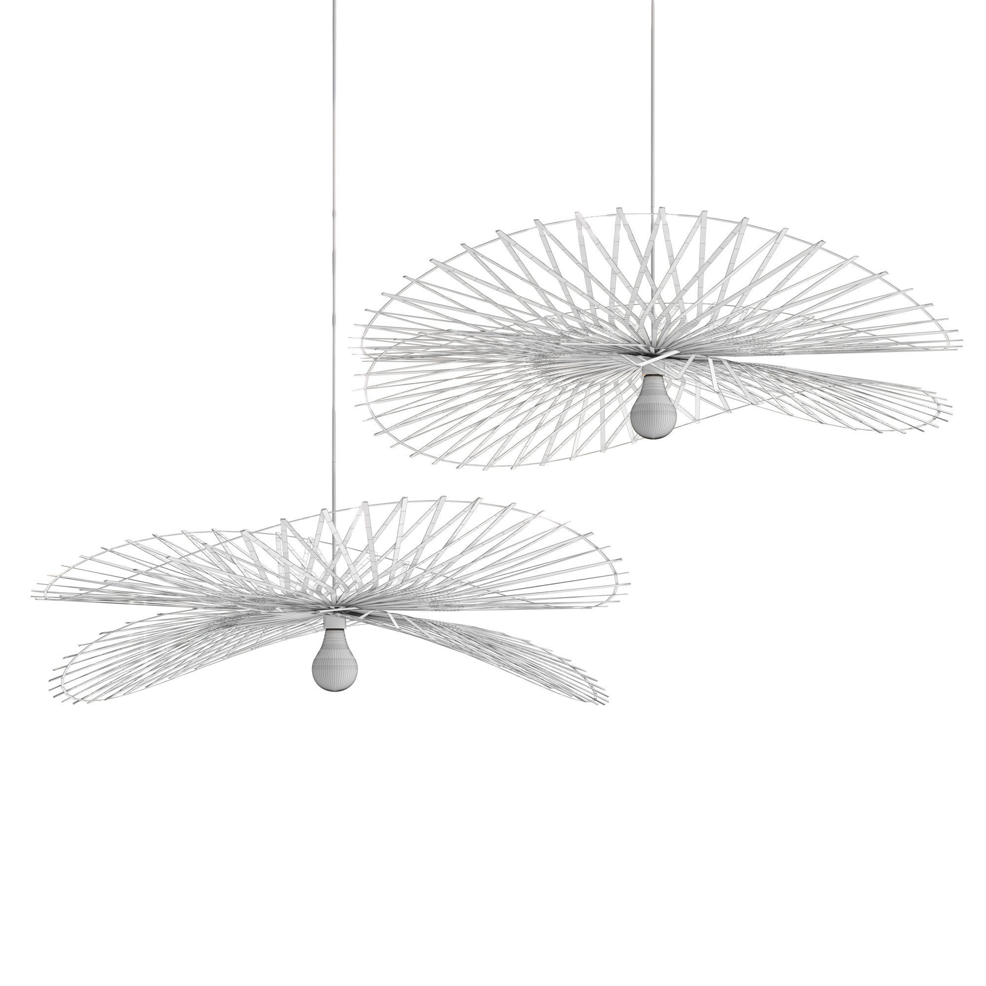 Rotin suspension 3D model_5