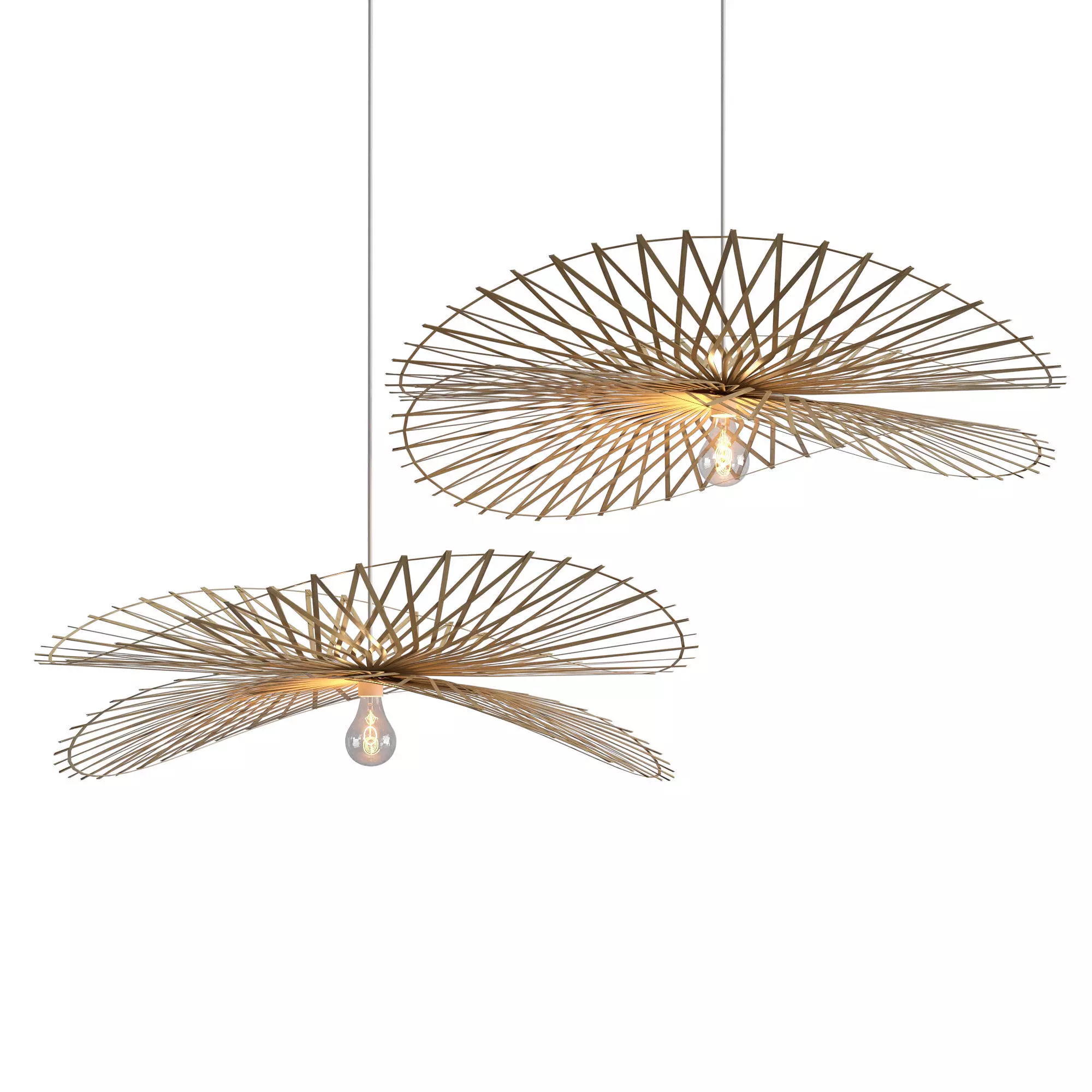 Rotin suspension 3D model_0